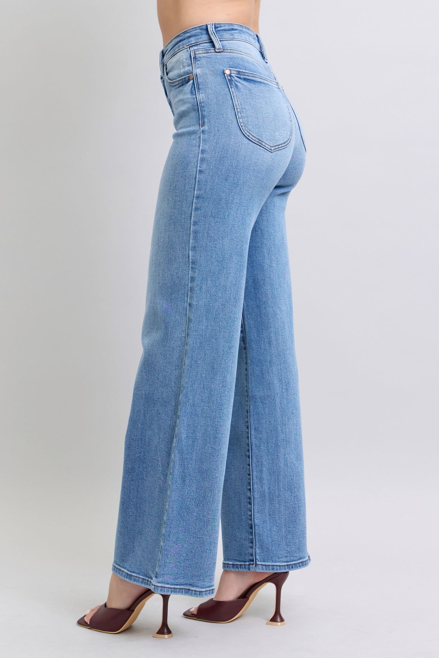 Judy Blue Delia Wide Leg Jeans