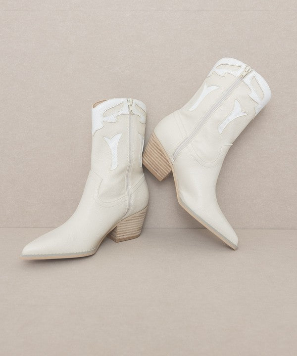 Oasis Society Millie - Fringe Framed Bootie