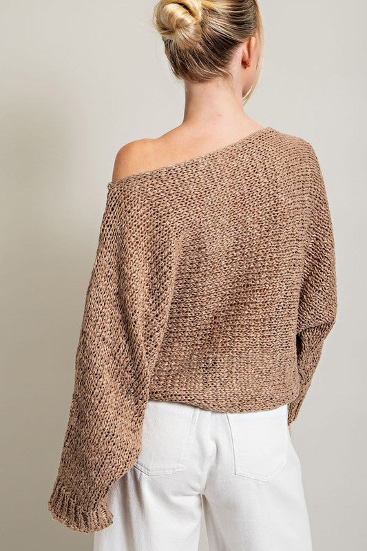 ee:some Loose Fit Knit Top