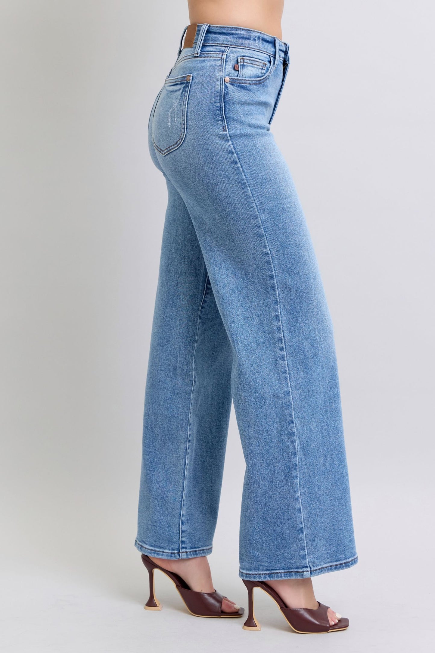 Judy Blue Delia Wide Leg Jeans