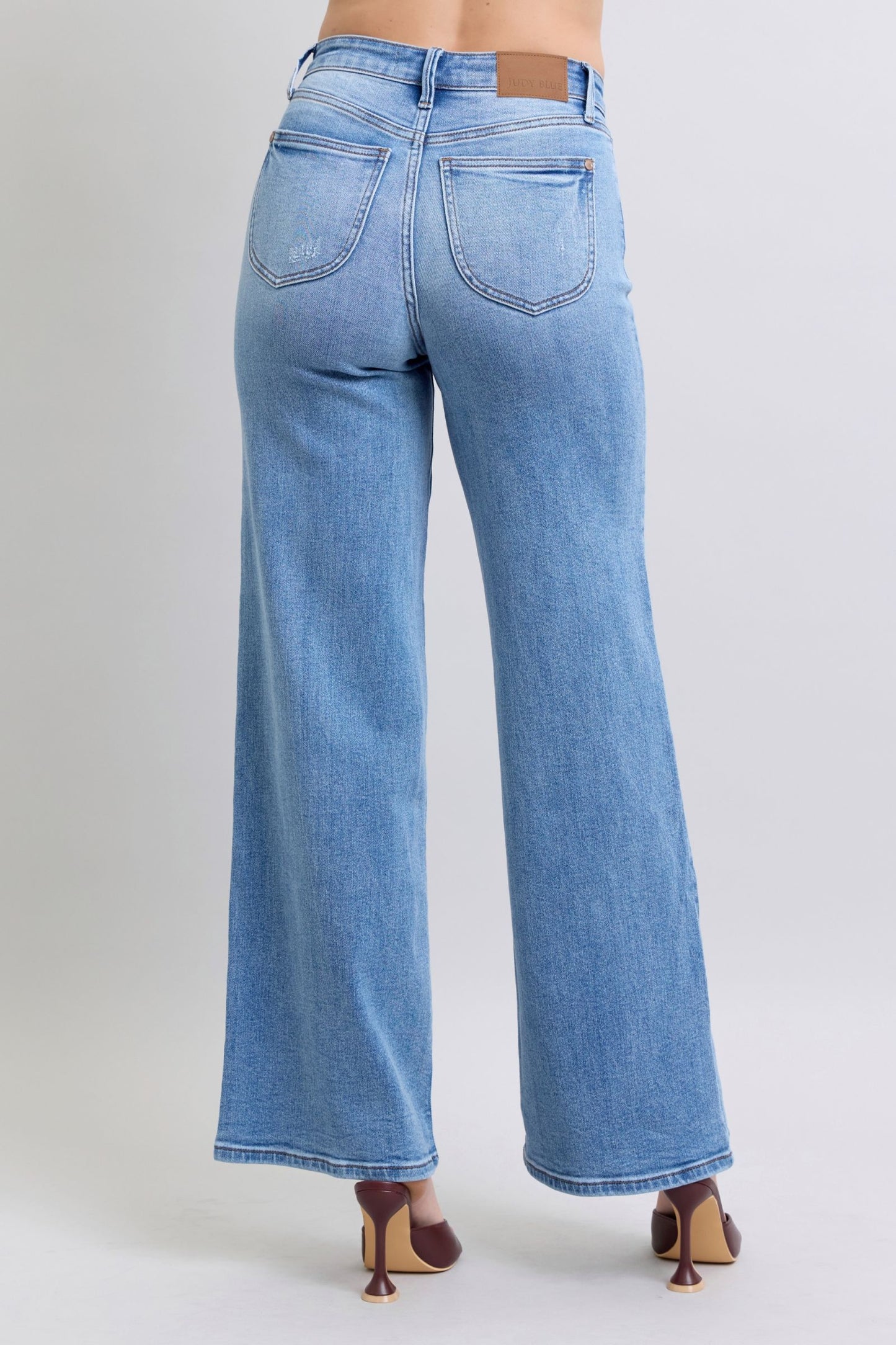 Judy Blue Delia Wide Leg Jeans