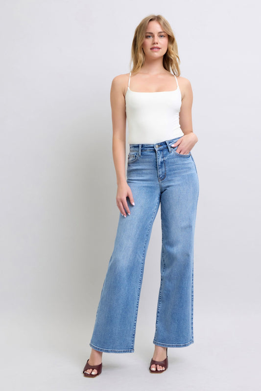 Judy Blue Delia Wide Leg Jeans