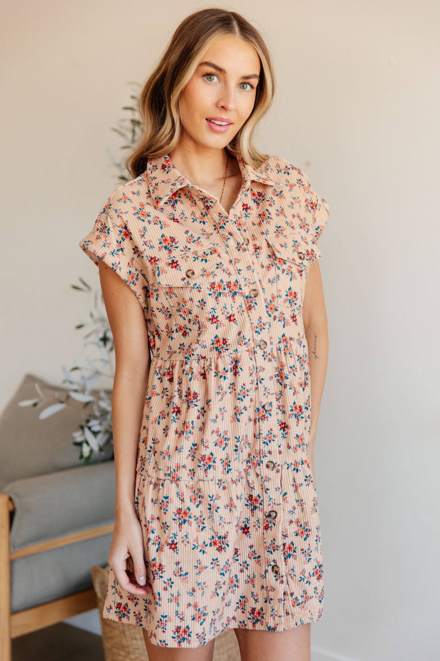 Andree by Unit Anywhere You Go I'll Be Collared Dress