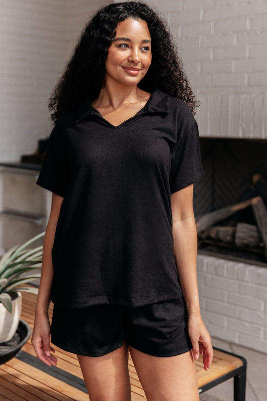 White Birch Heart of the Country Set in Black