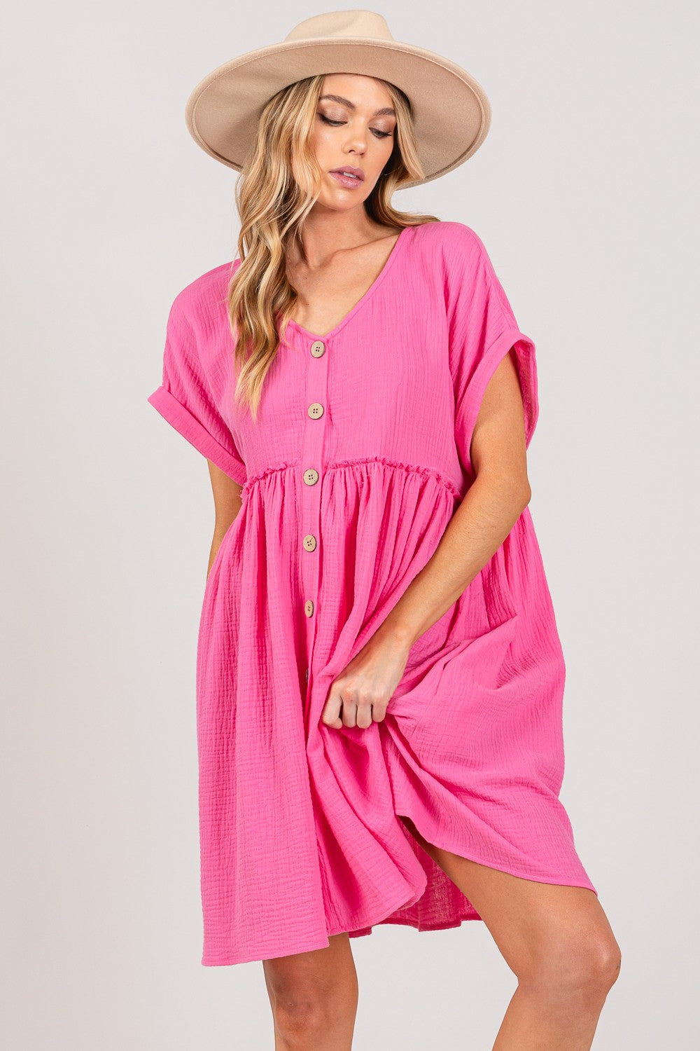 SAGE + FIG Short Sleeve Dress