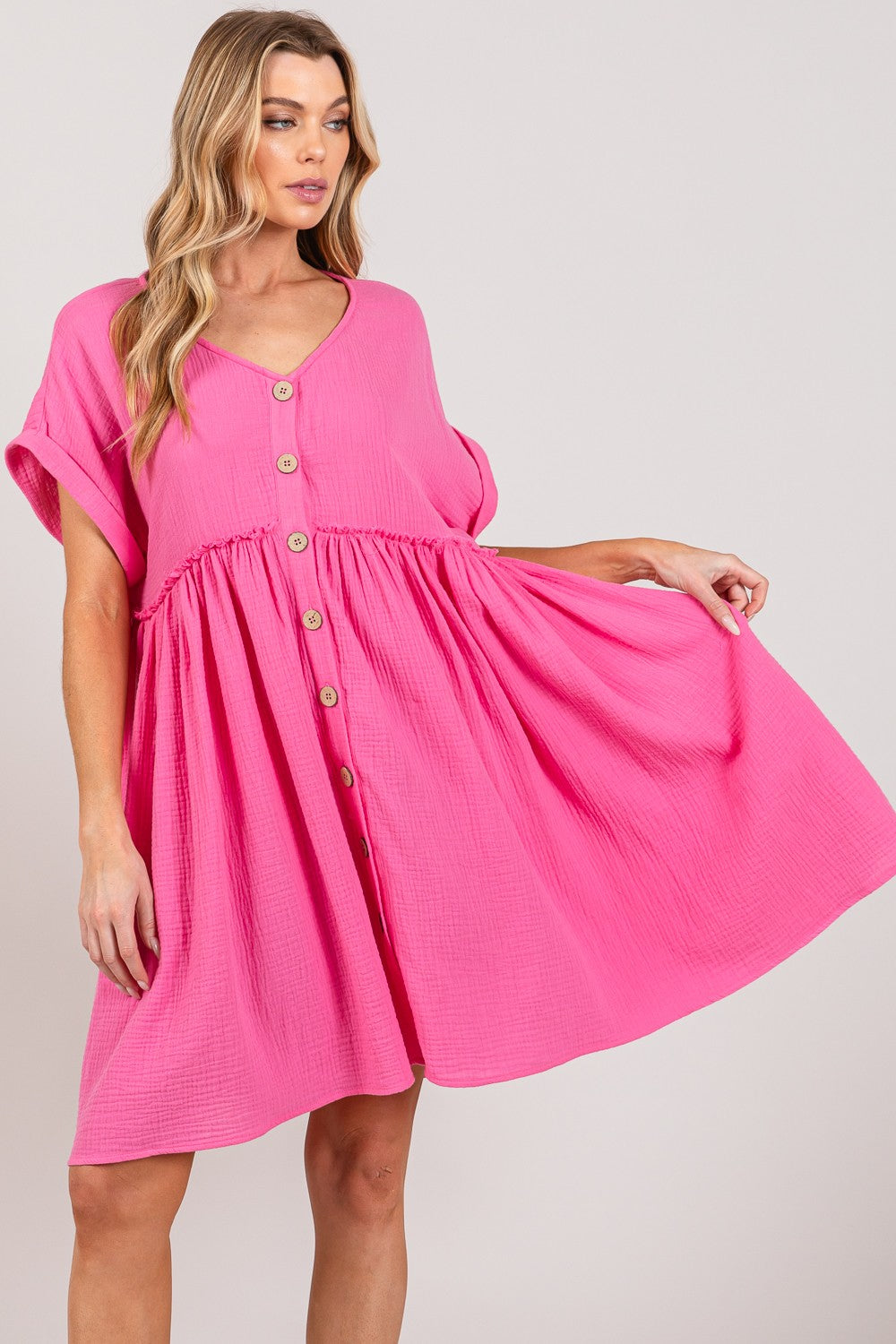 SAGE + FIG Short Sleeve Dress
