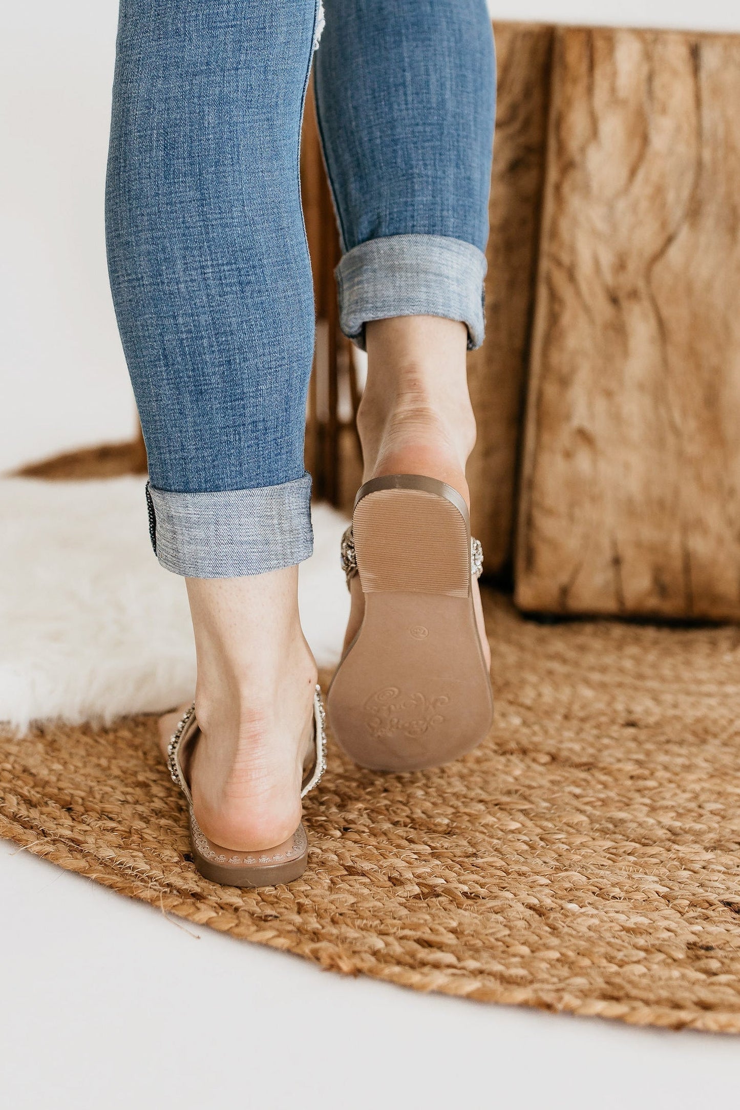 Naughty Monkey Loving U Sandals in Silver