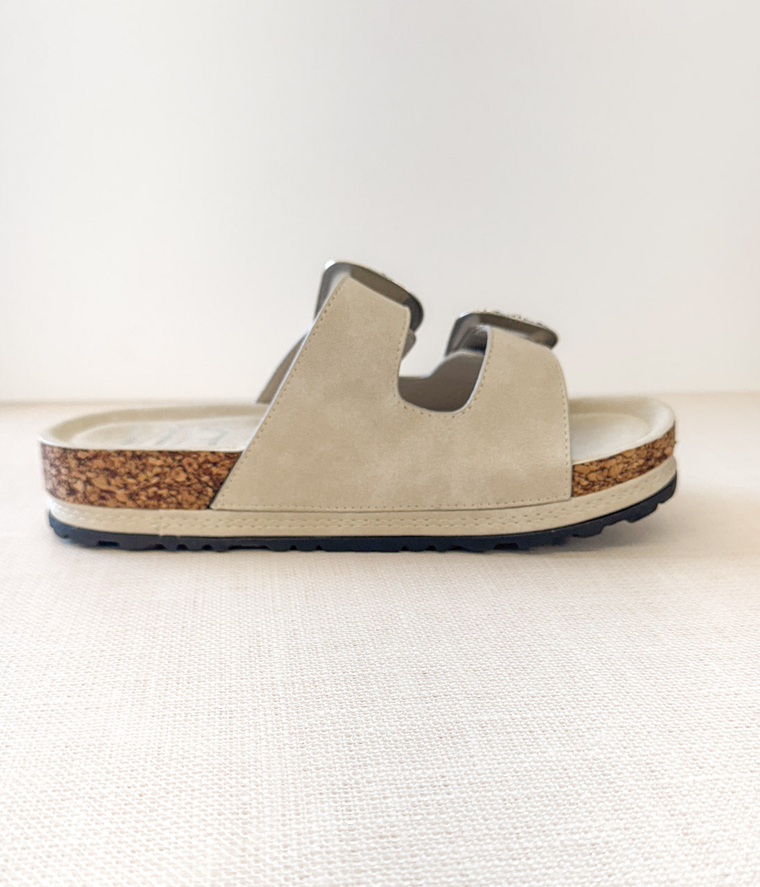 Not Rated Mickie Western Slides in Cream