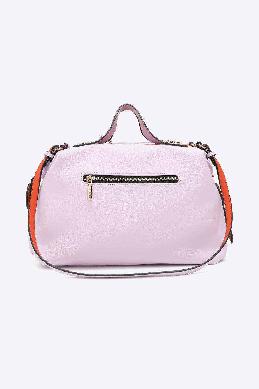 Nicole Lee USA Avery Multi Strap Boston Bag - The Fiery Jasmine