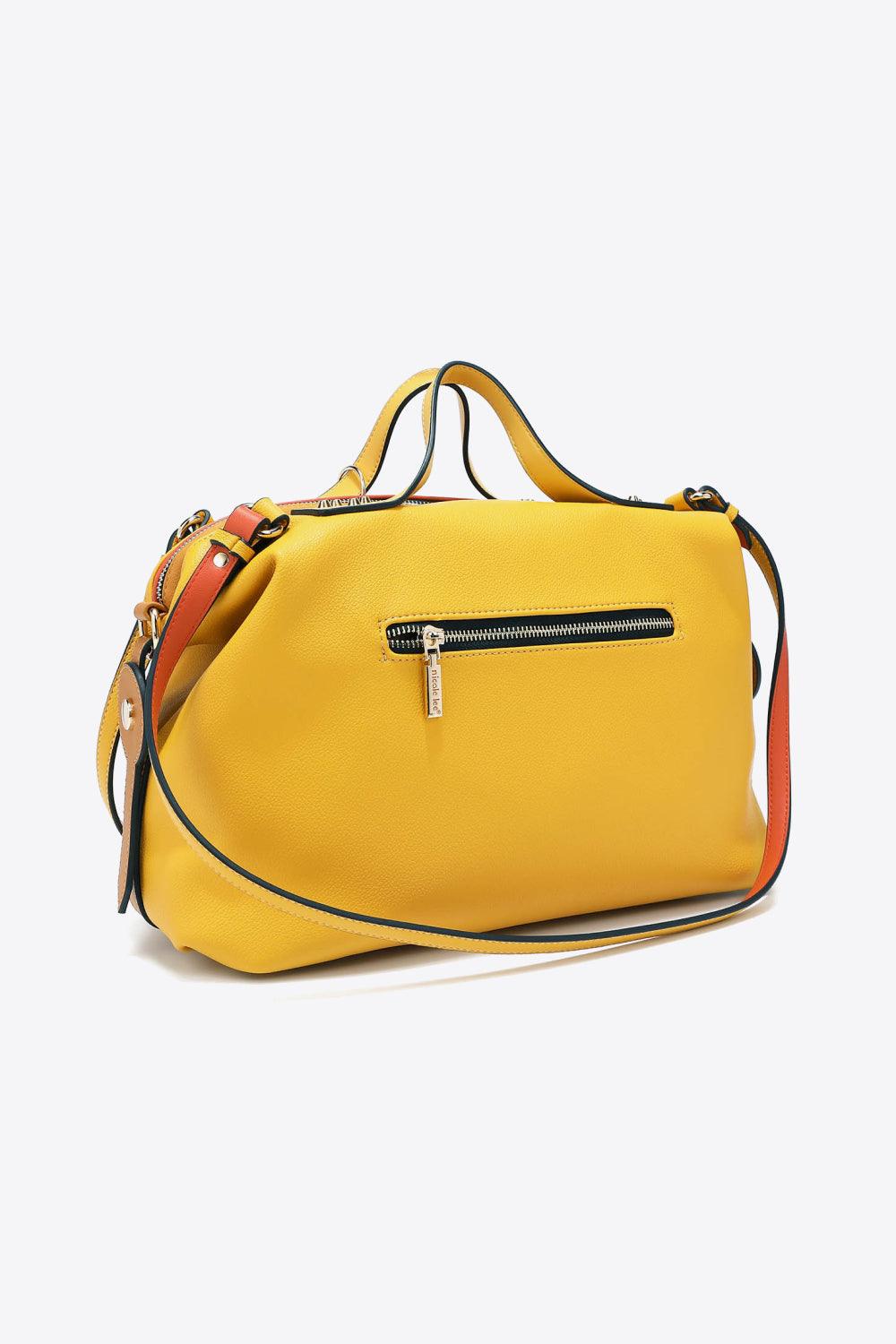 Nicole Lee USA Avery Multi Strap Boston Bag - The Fiery Jasmine