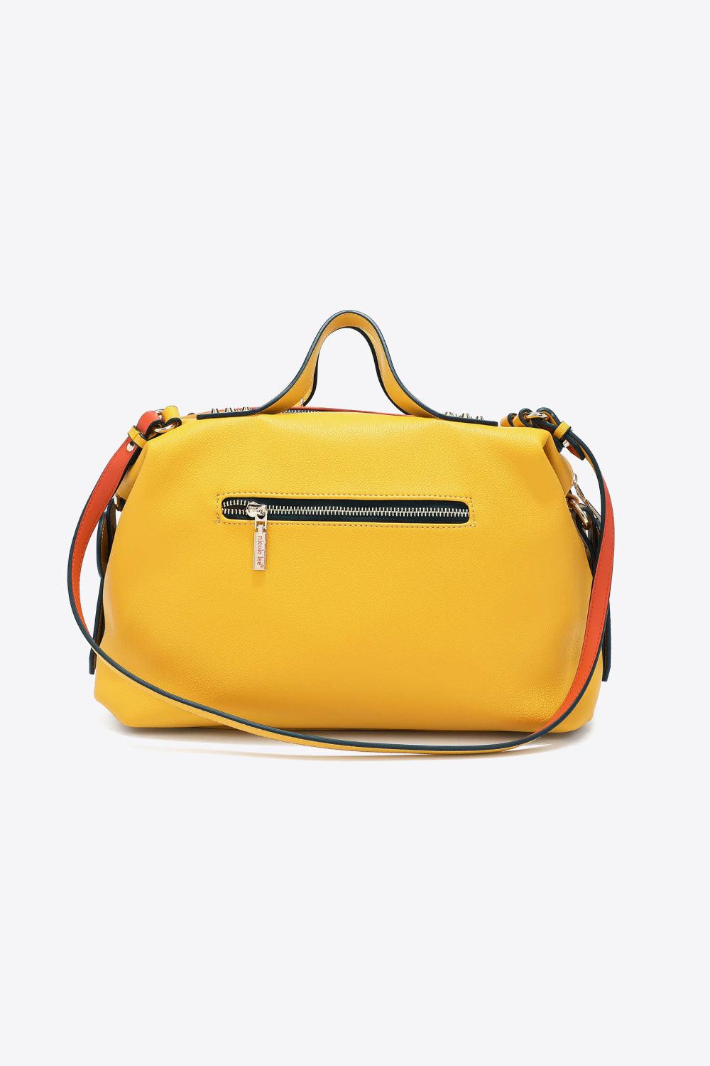 Nicole Lee USA Avery Multi Strap Boston Bag - The Fiery Jasmine