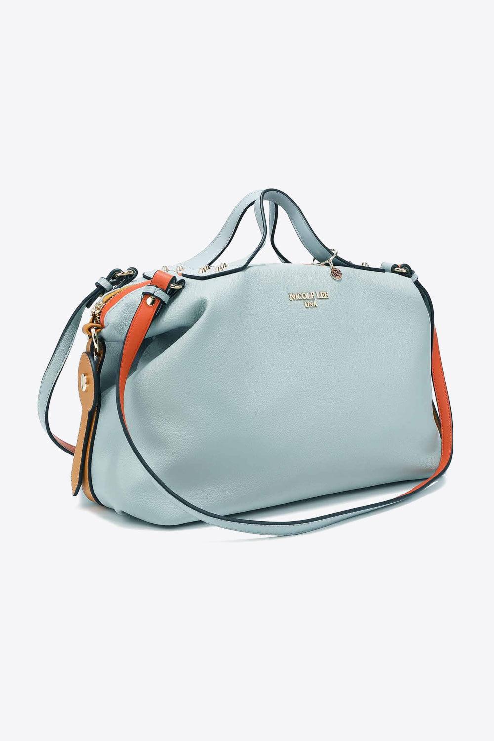 Nicole Lee USA Avery Multi Strap Boston Bag - The Fiery Jasmine