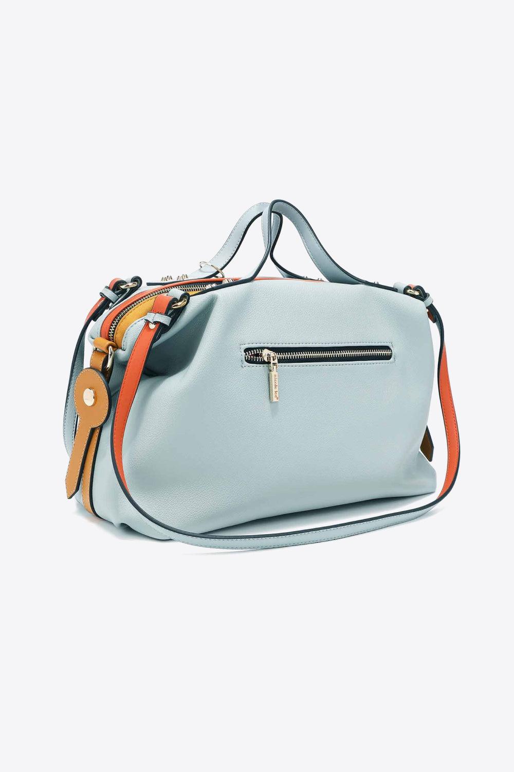 Nicole Lee USA Avery Multi Strap Boston Bag - The Fiery Jasmine