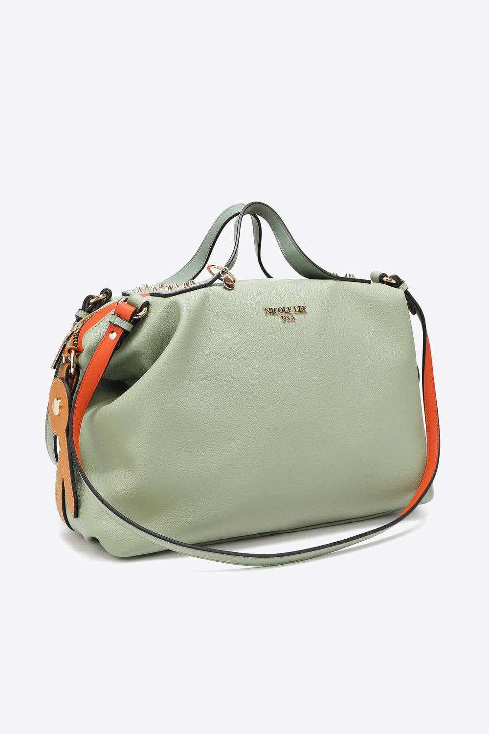 Nicole Lee USA Avery Multi Strap Boston Bag - The Fiery Jasmine