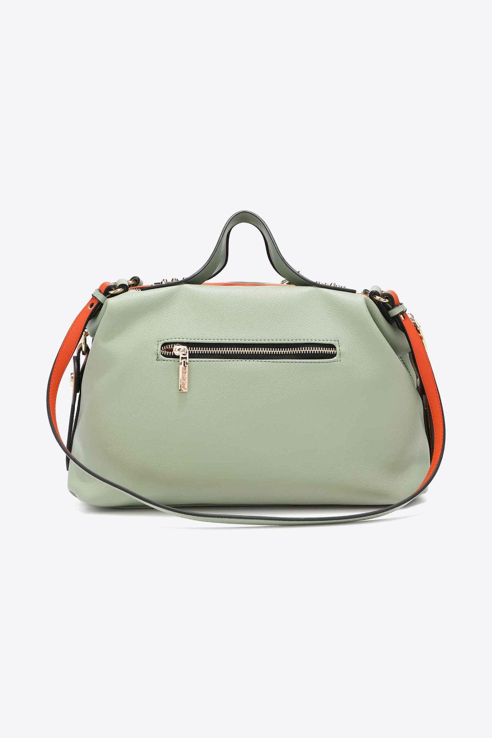 Nicole Lee USA Avery Multi Strap Boston Bag - The Fiery Jasmine