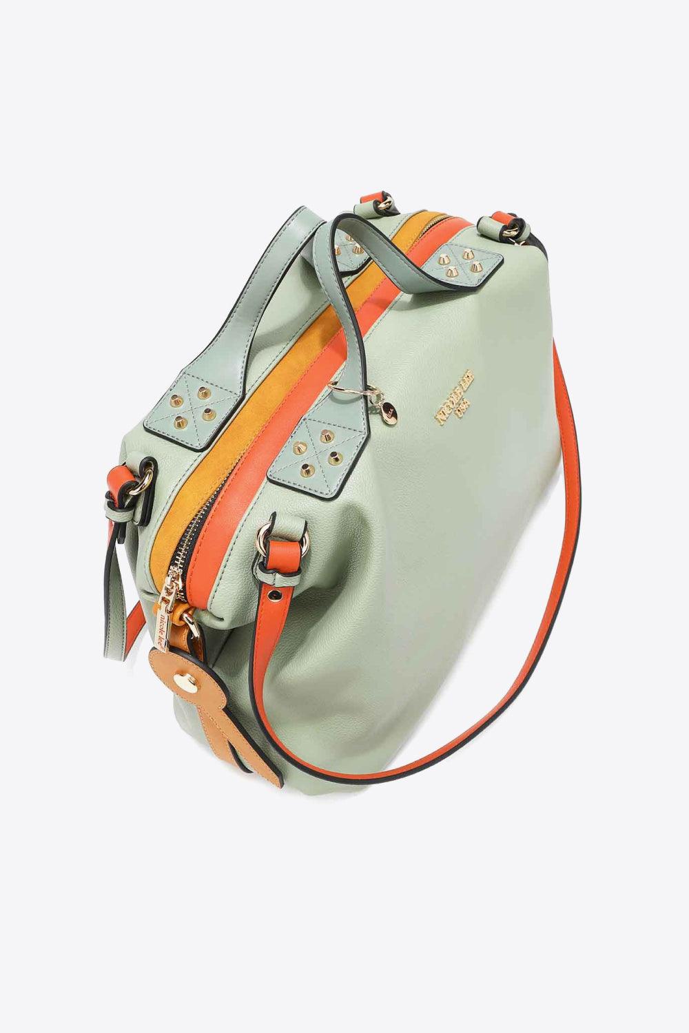 Nicole Lee USA Avery Multi Strap Boston Bag - The Fiery Jasmine