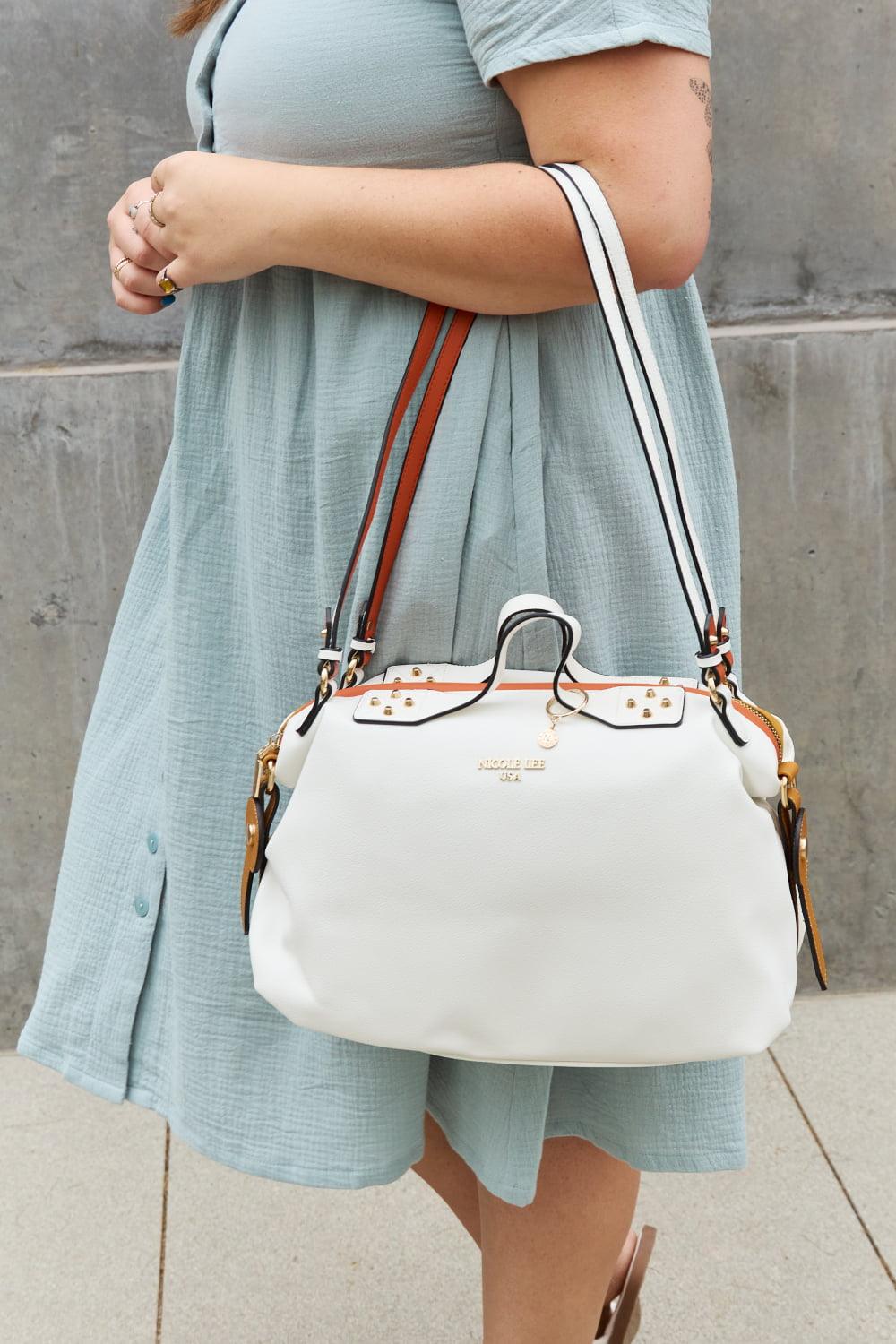 Nicole Lee USA Avery Multi Strap Boston Bag - The Fiery Jasmine