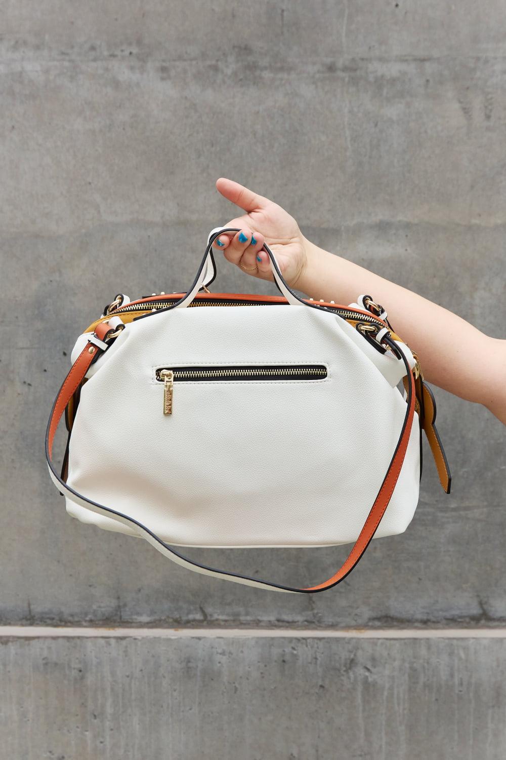 Nicole Lee USA Avery Multi Strap Boston Bag - The Fiery Jasmine