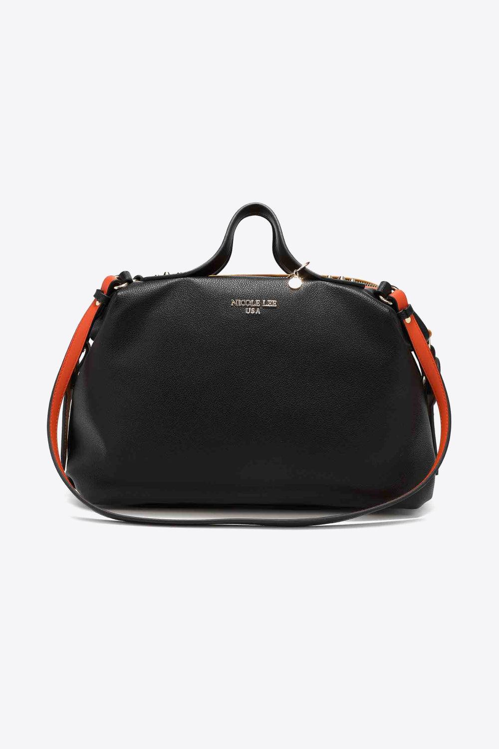 Nicole Lee USA Avery Multi Strap Boston Bag - The Fiery Jasmine