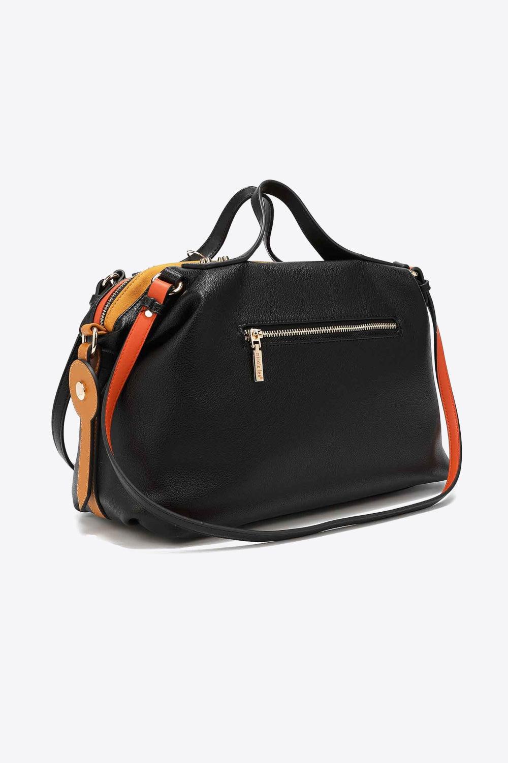 Nicole Lee USA Avery Multi Strap Boston Bag - The Fiery Jasmine