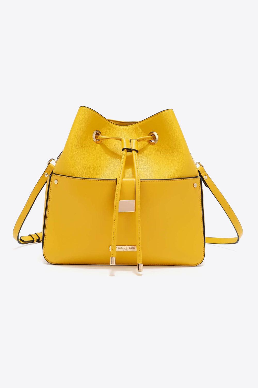 Nicole Lee USA Gemma Bucket Bag - The Fiery Jasmine