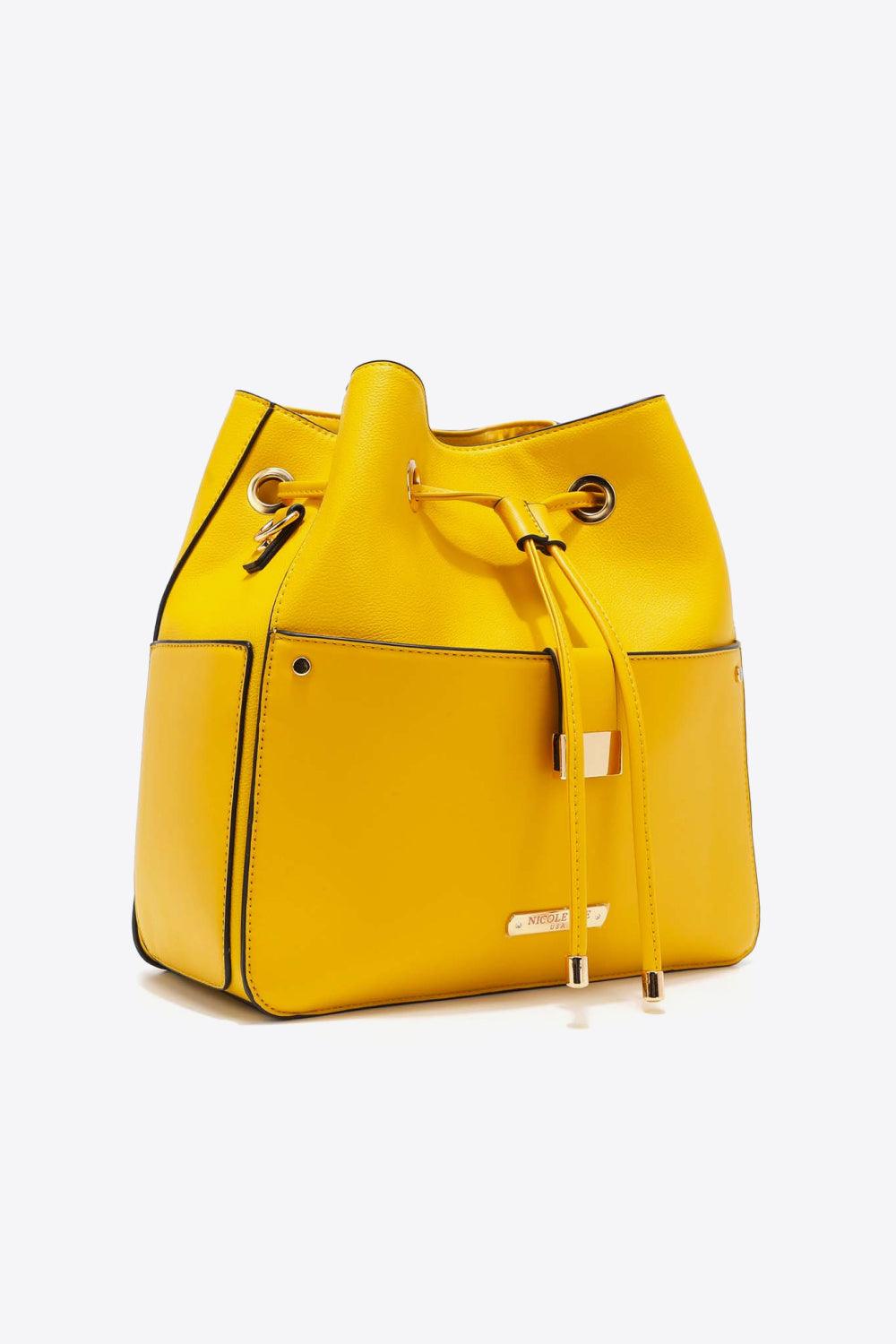 Nicole Lee USA Gemma Bucket Bag - The Fiery Jasmine