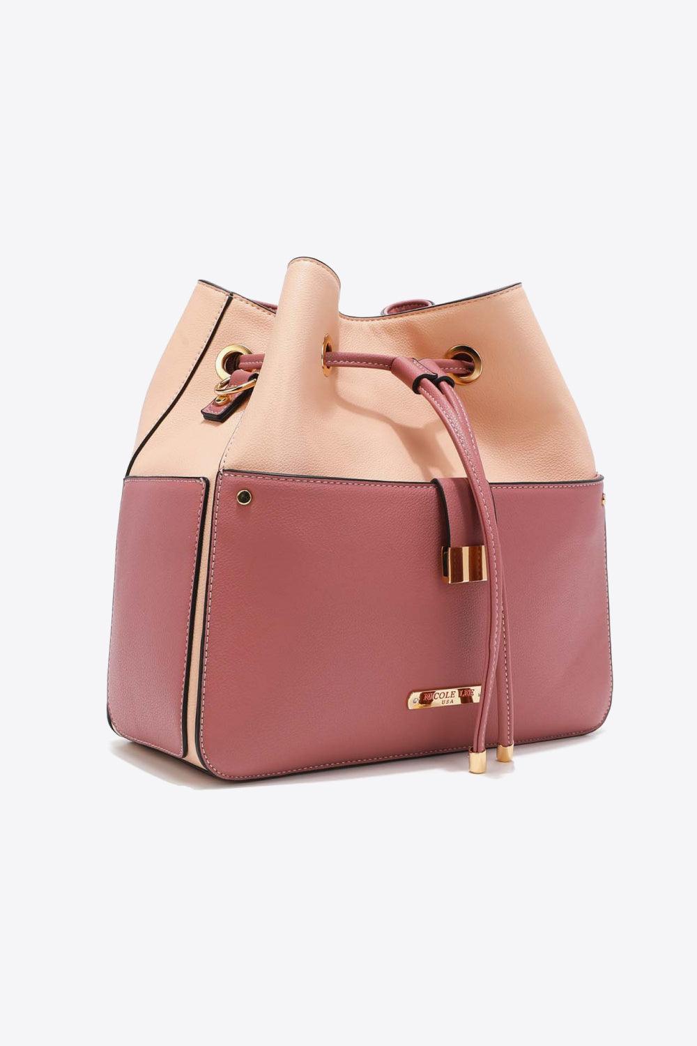 Nicole Lee USA Gemma Bucket Bag - The Fiery Jasmine
