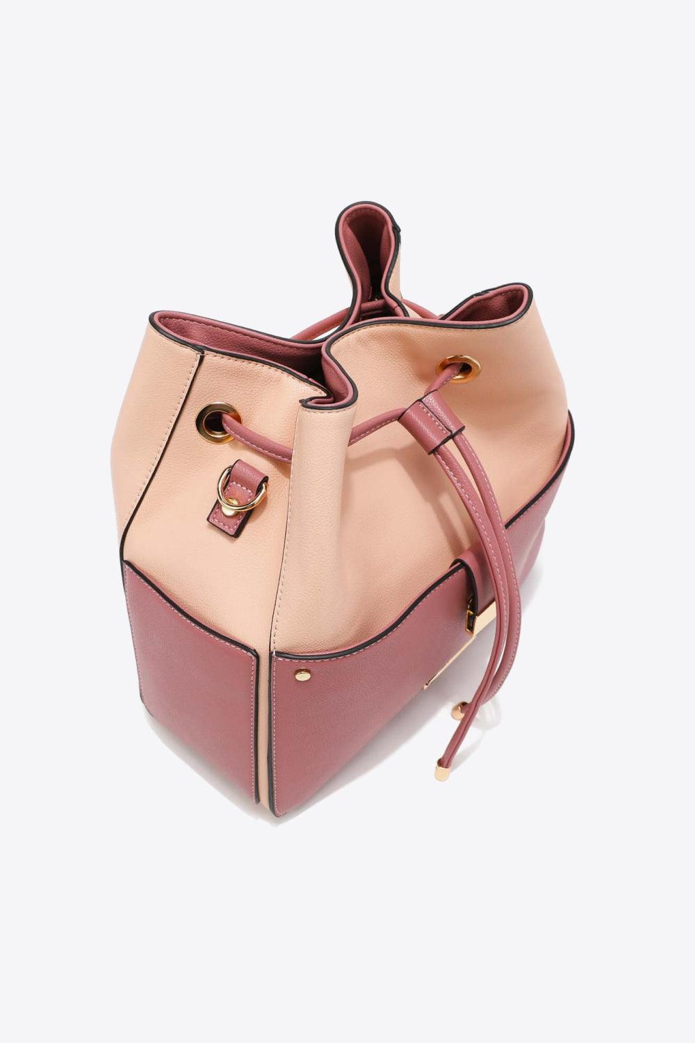 Nicole Lee USA Gemma Bucket Bag - The Fiery Jasmine
