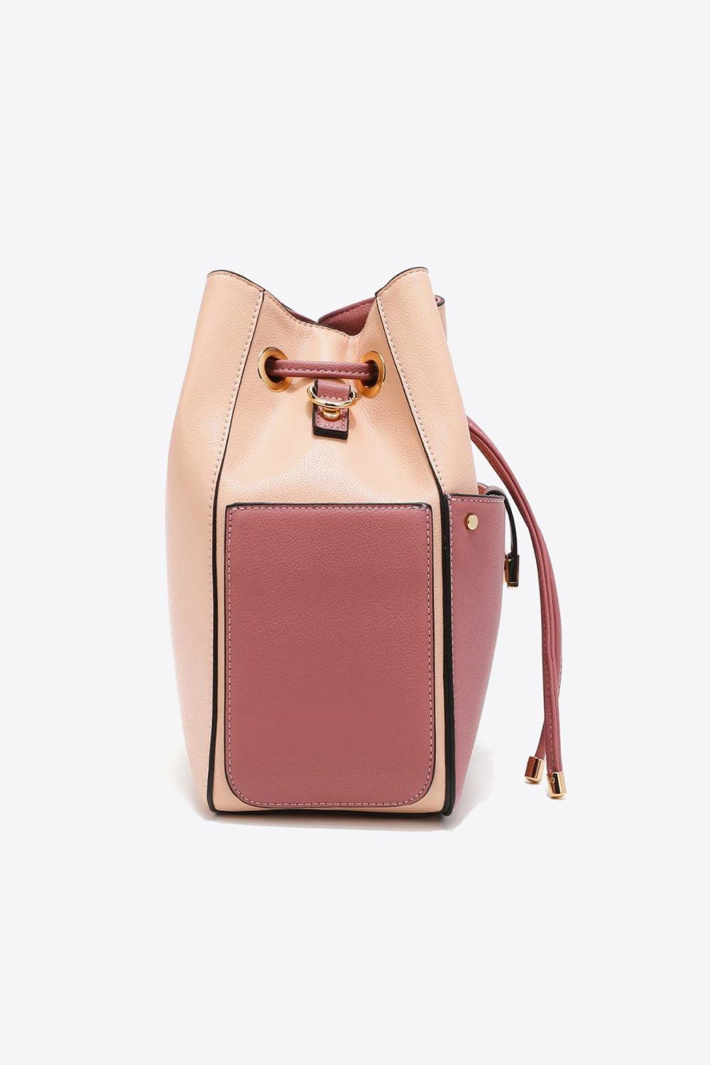 Nicole Lee USA Gemma Bucket Bag - The Fiery Jasmine