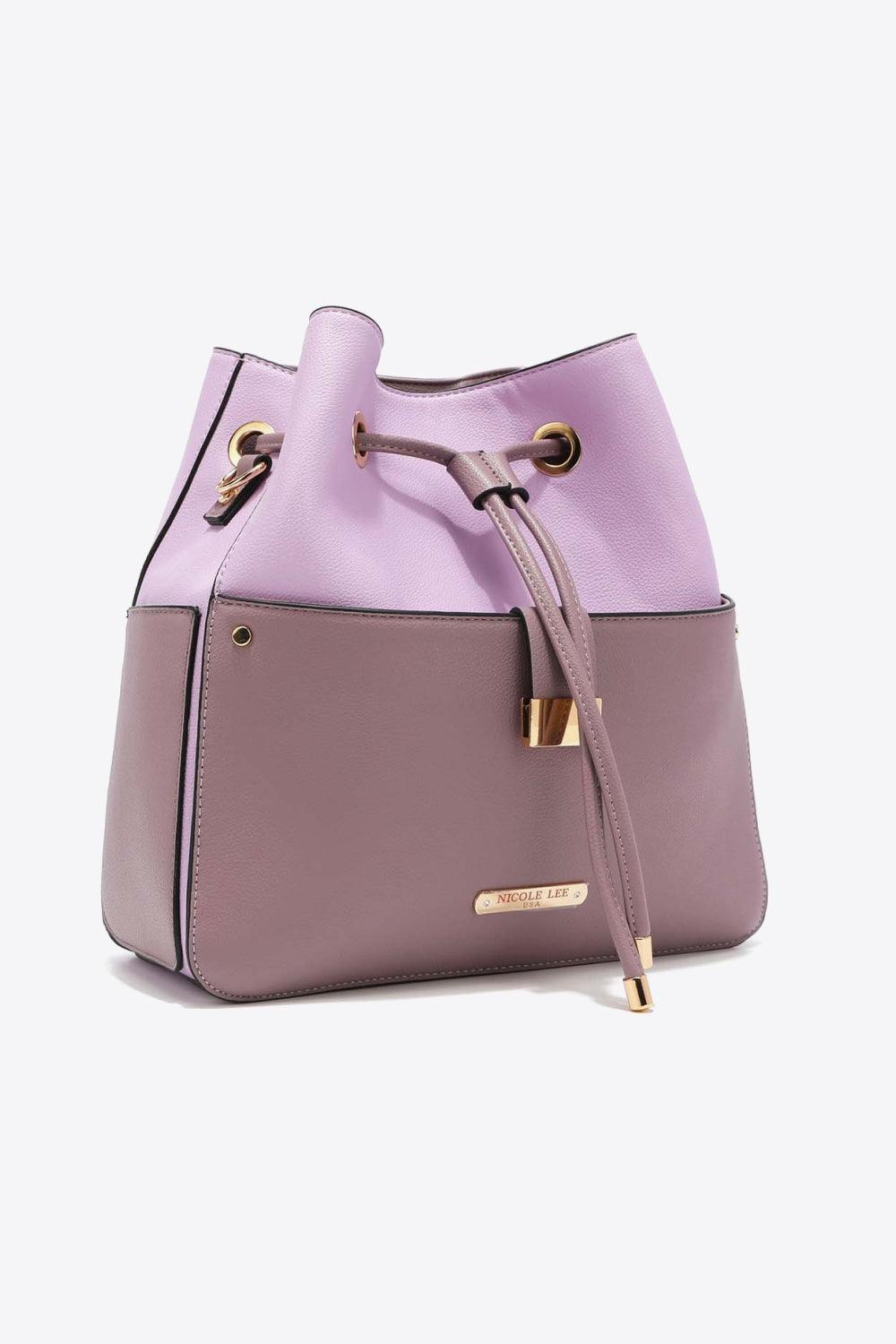 Nicole Lee USA Gemma Bucket Bag - The Fiery Jasmine