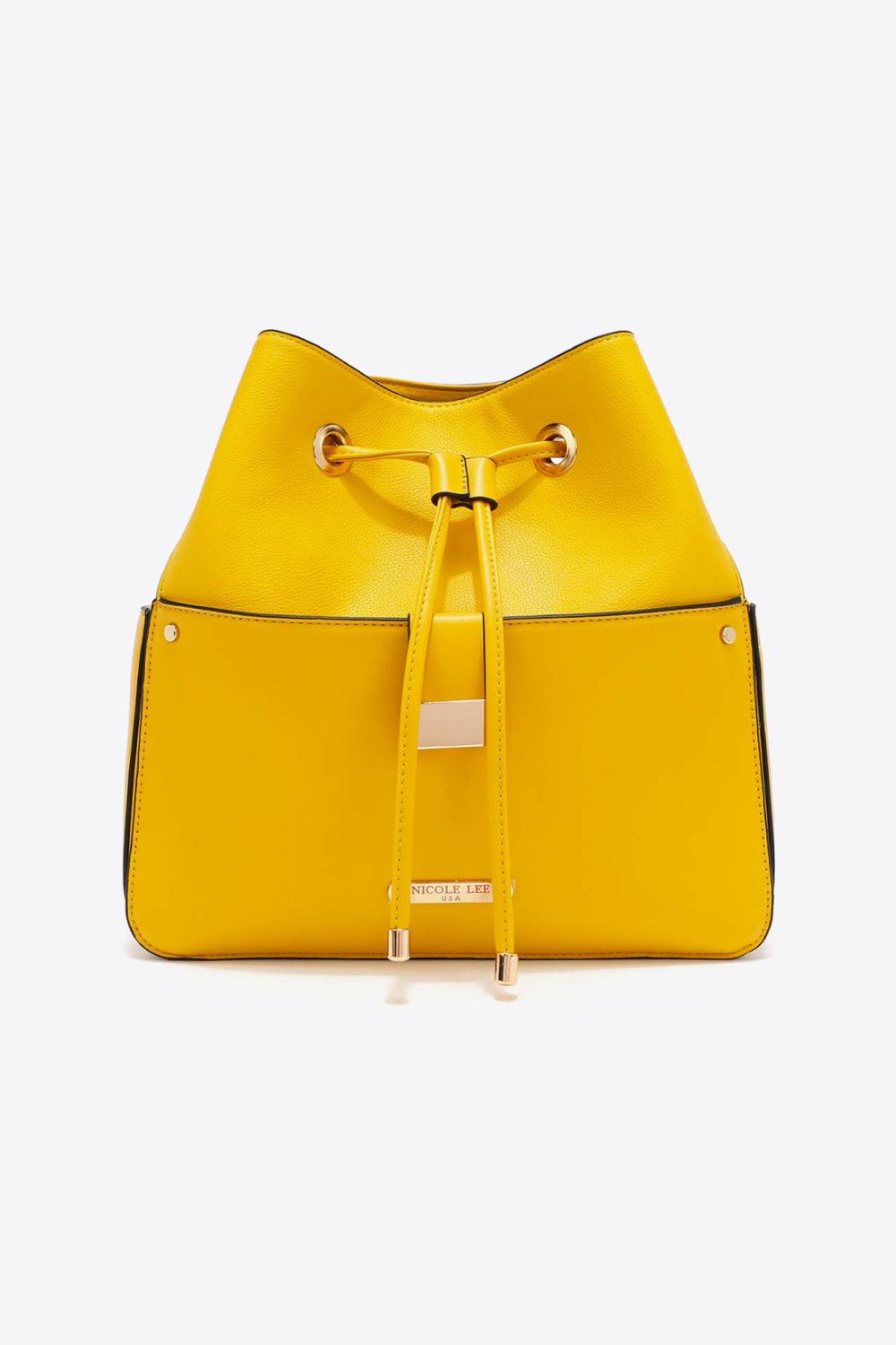 Nicole Lee USA Gemma Bucket Bag - The Fiery Jasmine