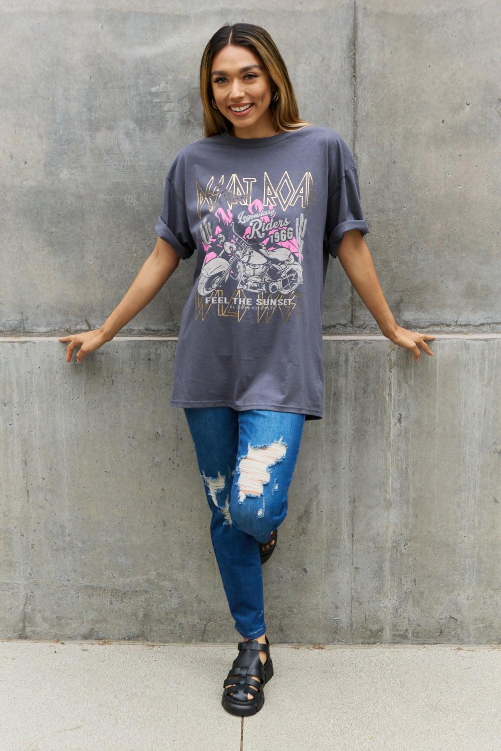 Sweet Claire "Desert Road" Graphic T-Shirt - The Fiery Jasmine