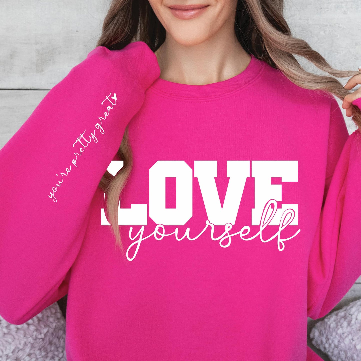 Love Yourself Graphic Tee/Sweatshirt options
