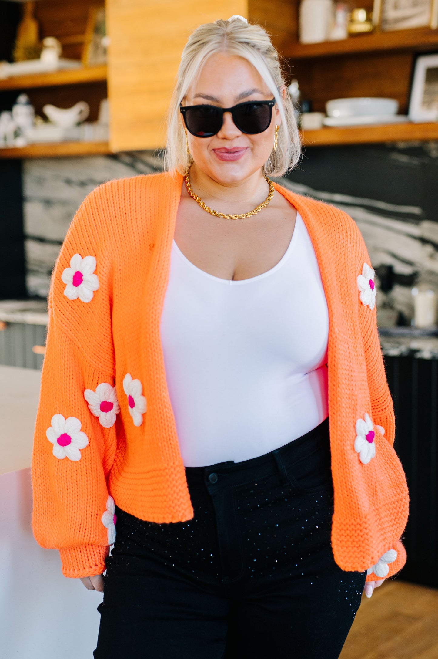 Flower Child Floral Cardigan