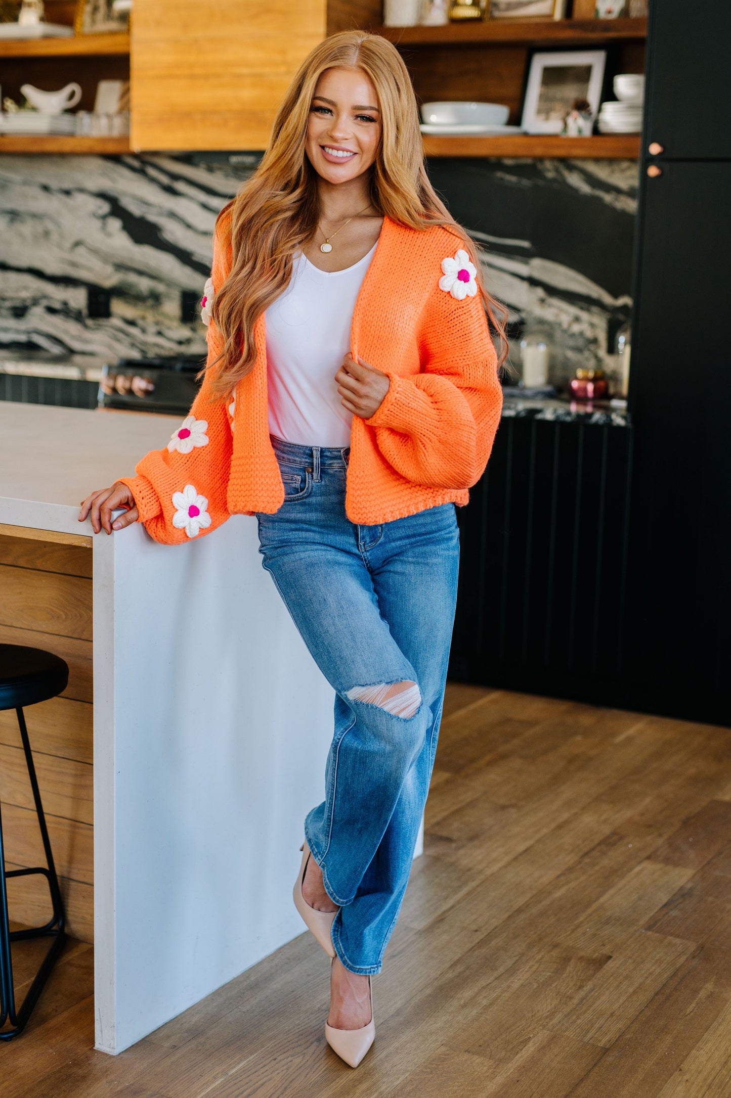 Flower Child Floral Cardigan