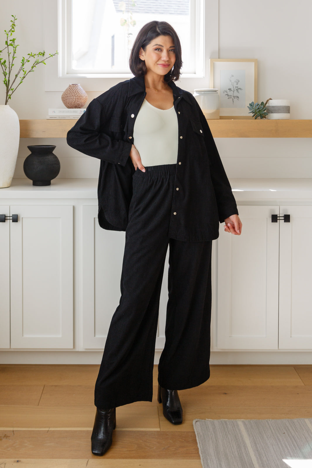 Gee Gee Come Rain or Shine Wide Leg Pants