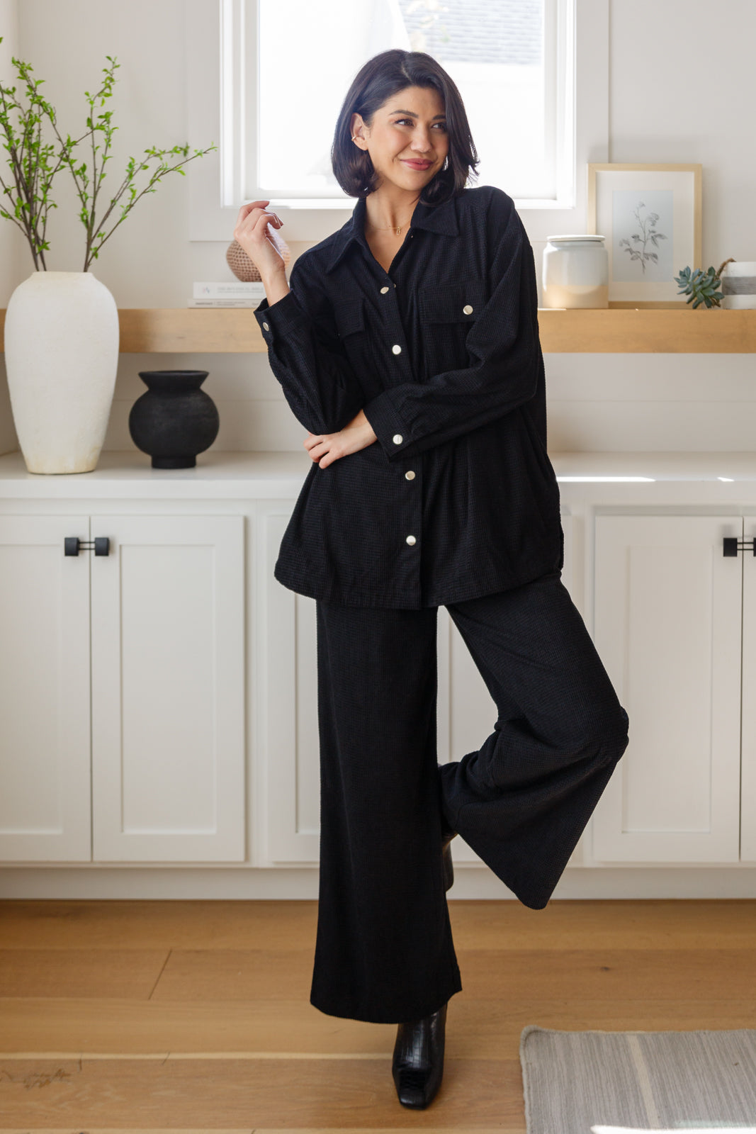 Gee Gee Come Rain or Shine Wide Leg Pants