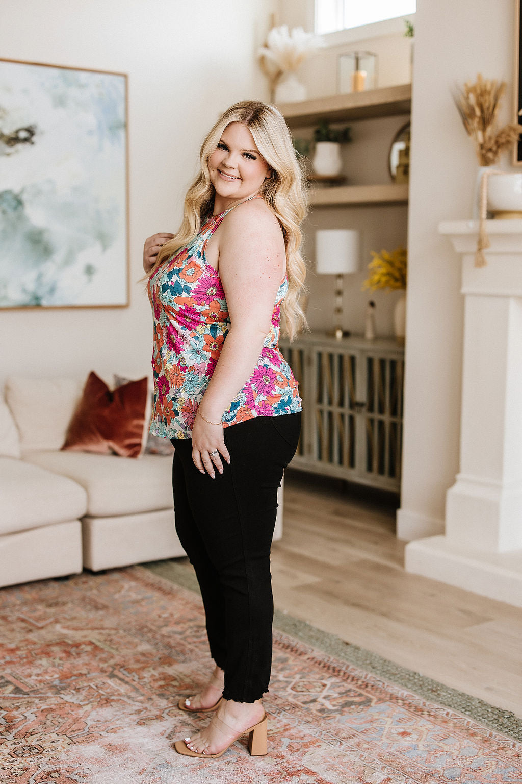 Judy Blue Ebony High Rise Tummy Control Skinny Jeans