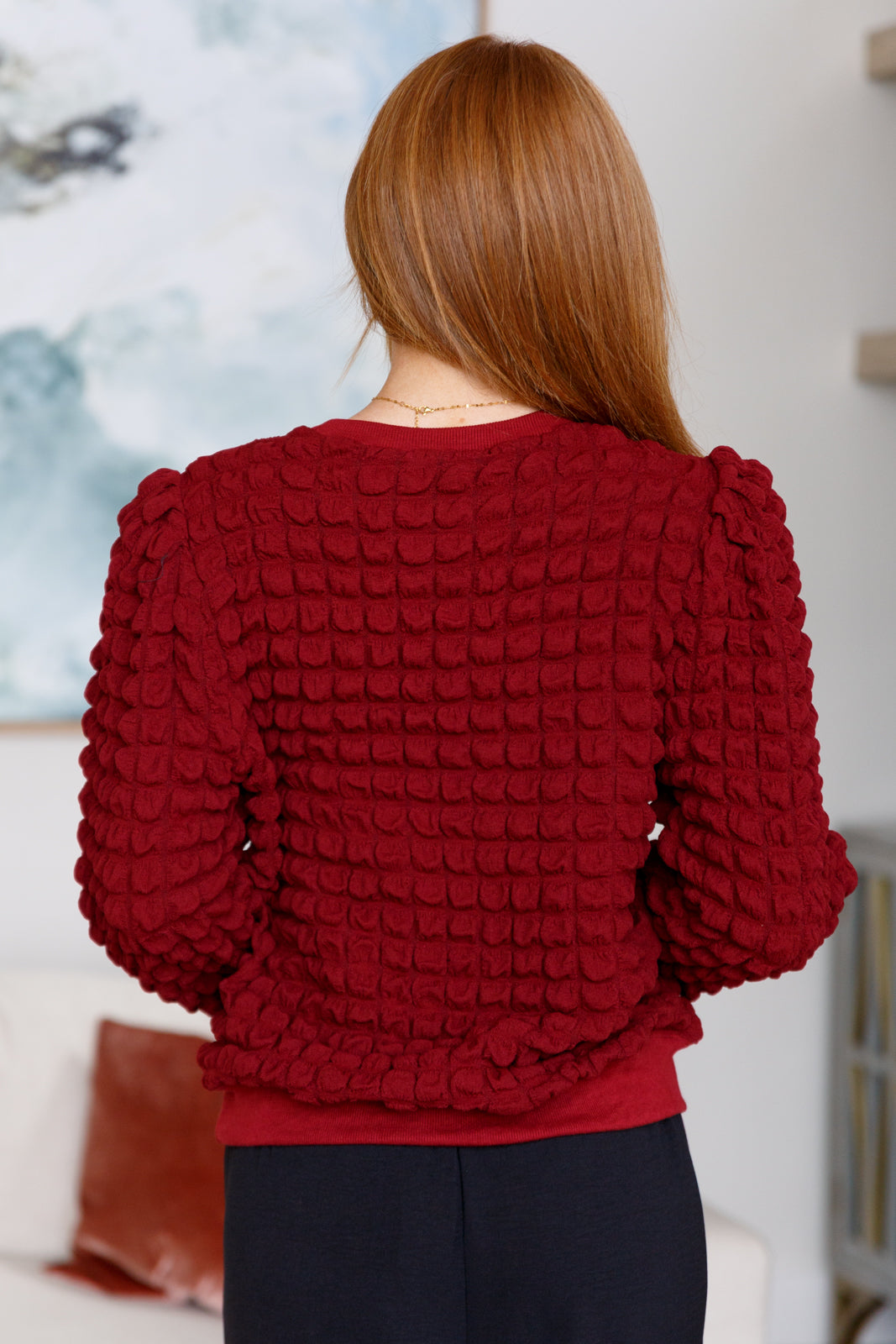In Complete Denial Bubble Pullover