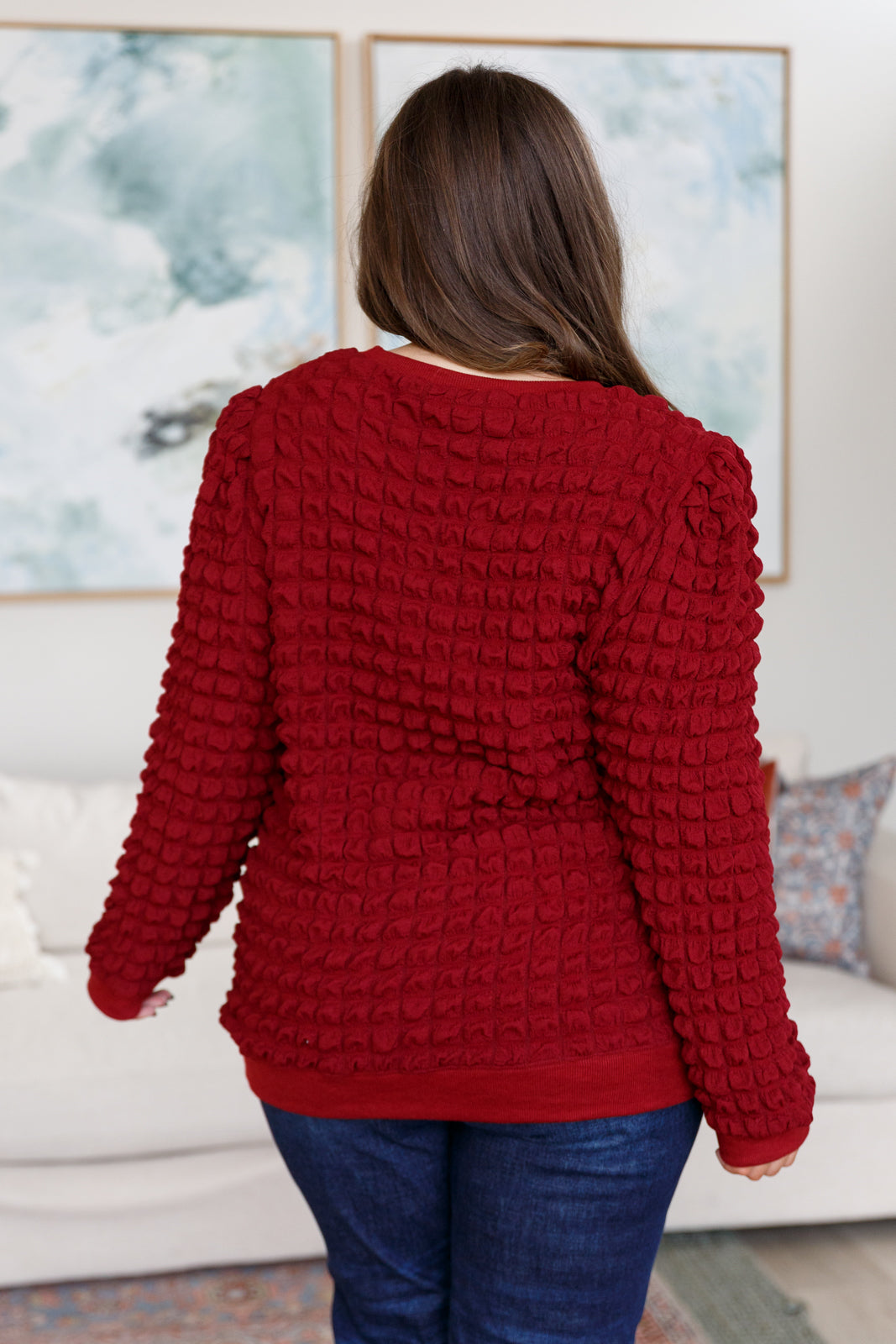 In Complete Denial Bubble Pullover