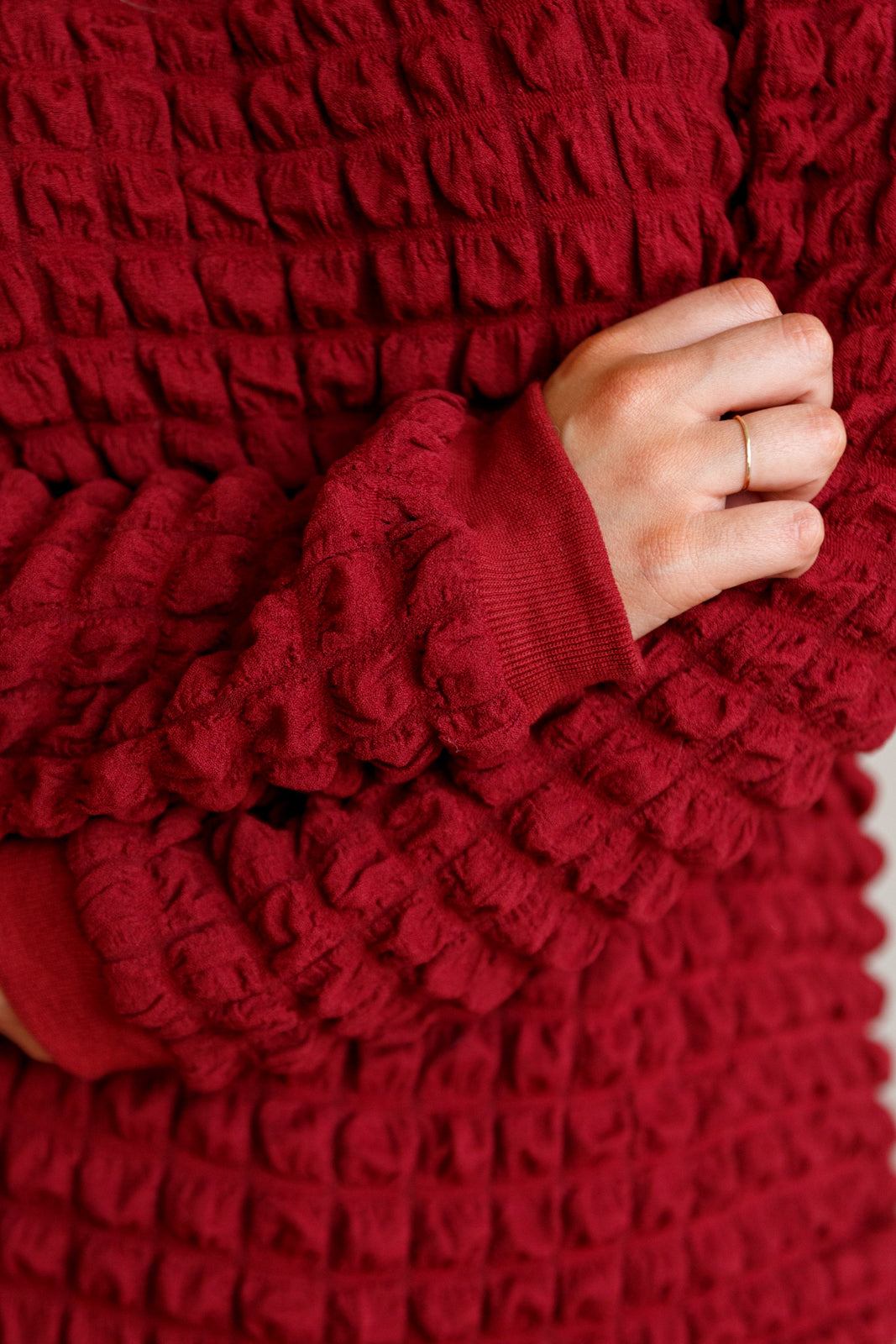 In Complete Denial Bubble Pullover