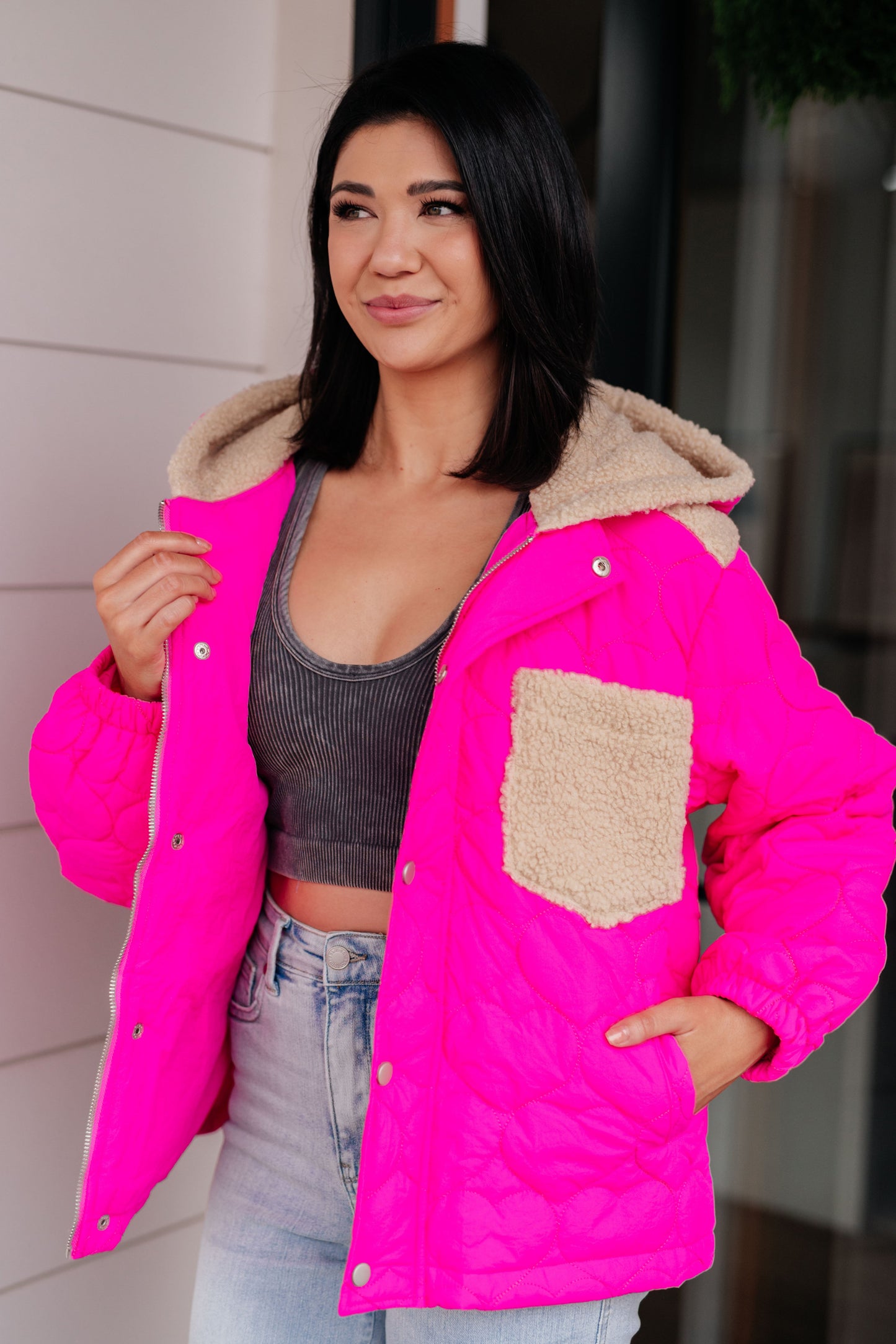 Ask me Now Puffer Jacket