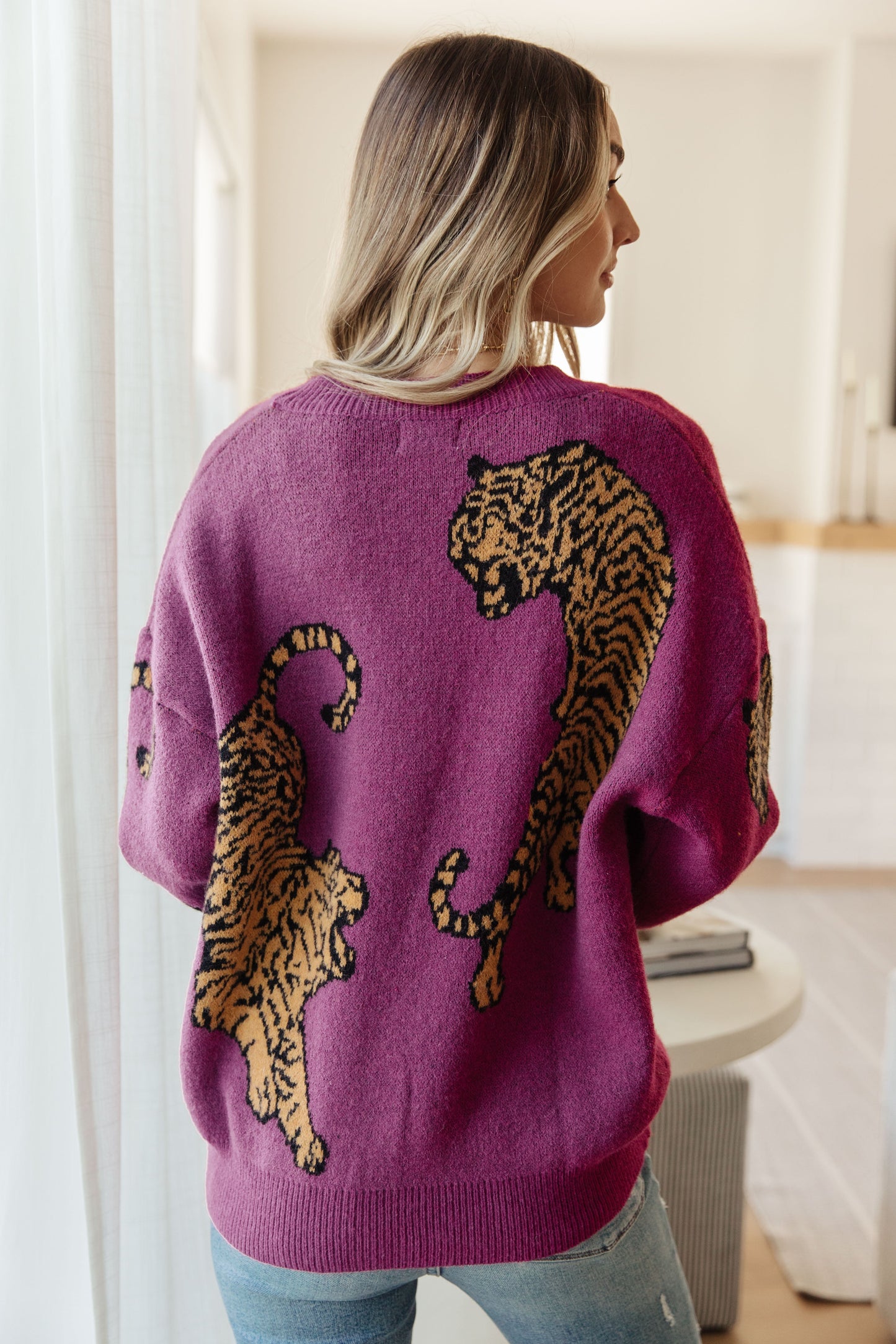 BiBi On the Prowl Tiger Cardigan
