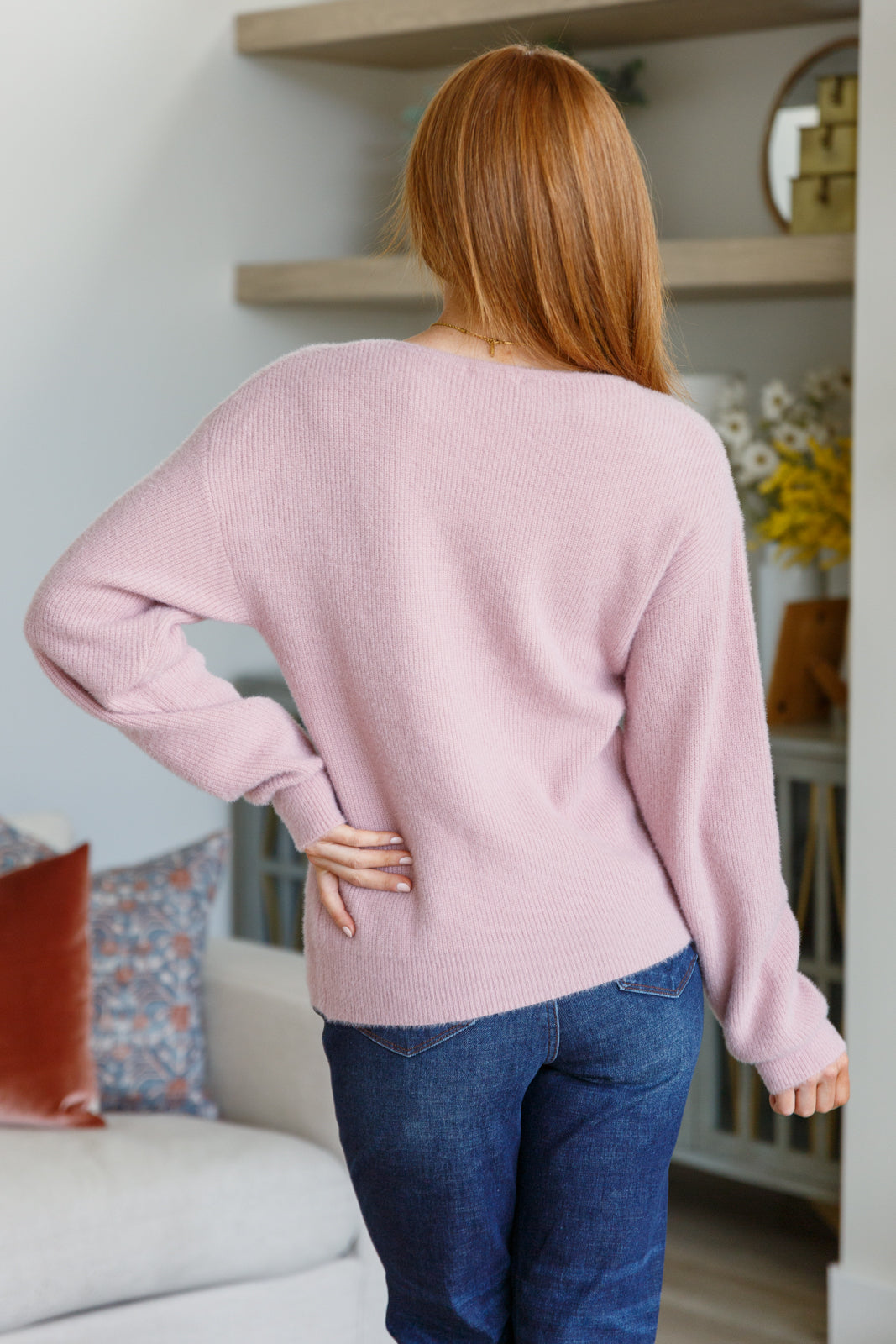 Plush Feels V-Neck Sweater