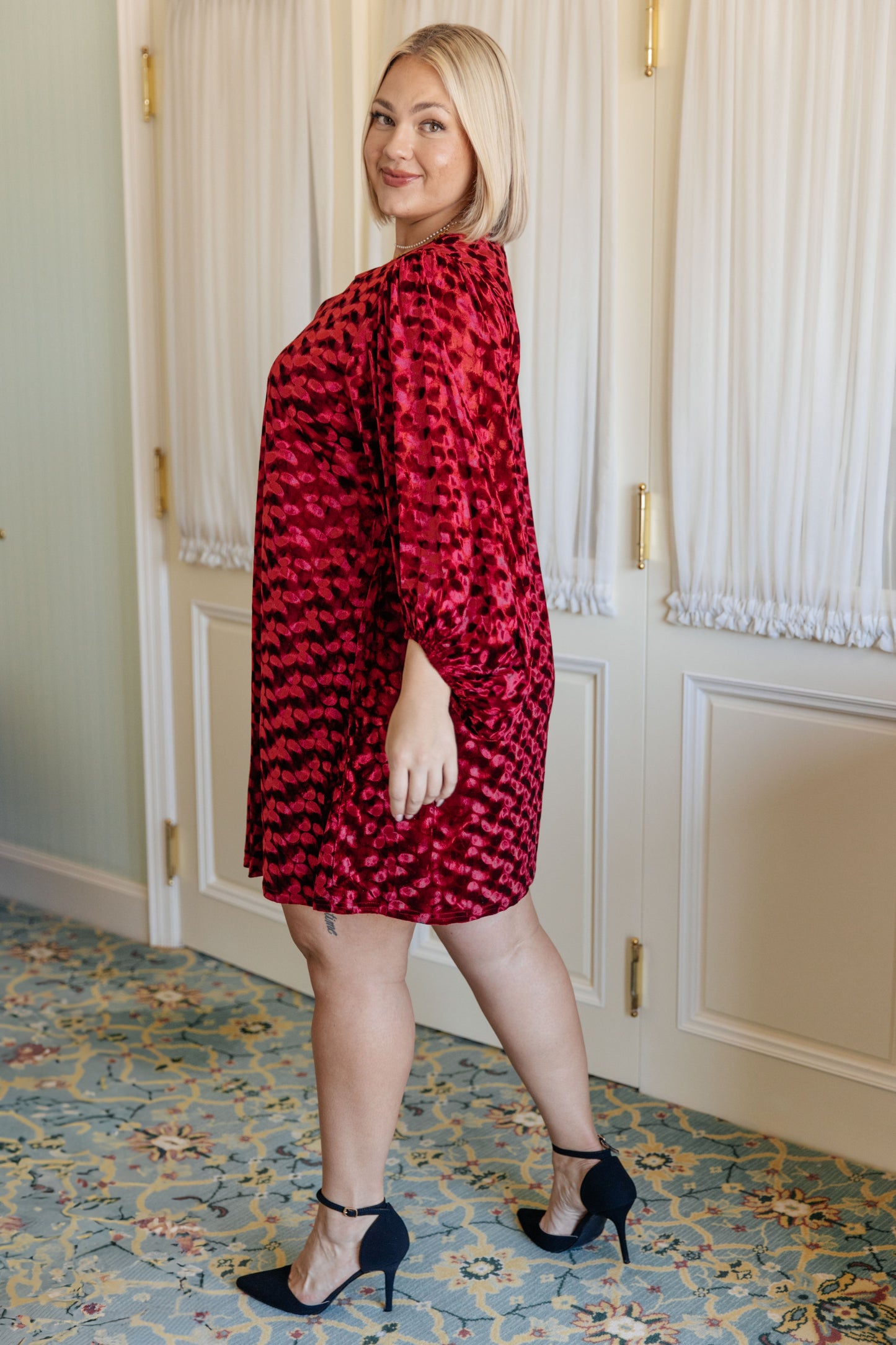 Jodifl Regal Radiance Velvet Dress