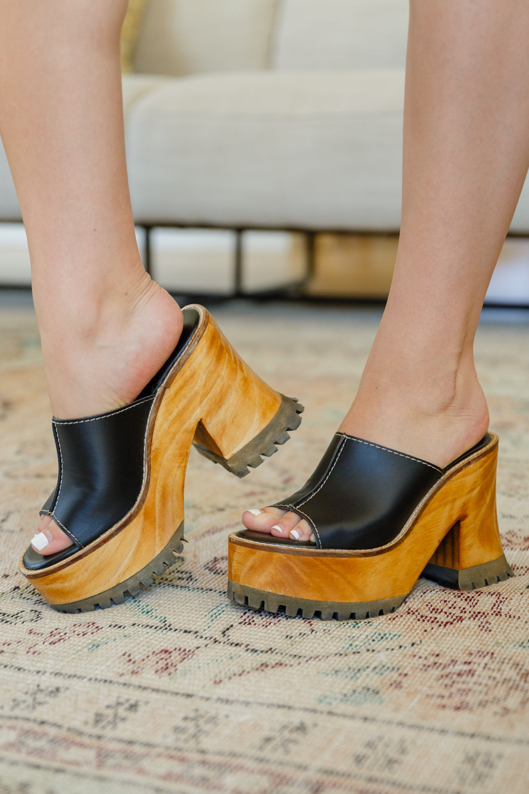 Corky's Walk the Block Platform Heels