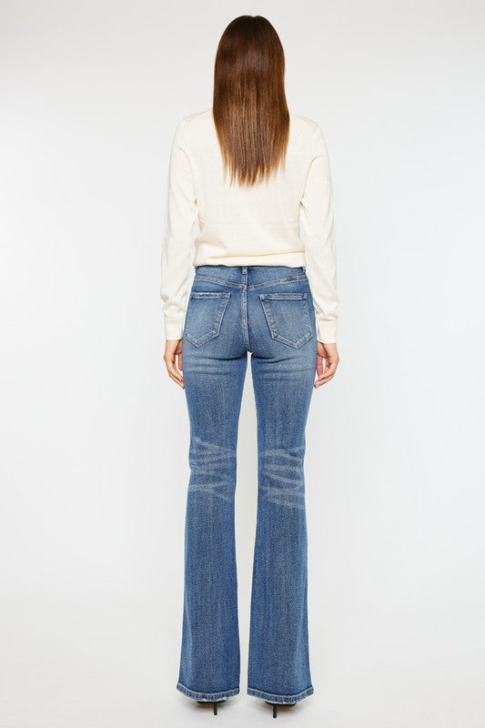 High Rise Flare Jeans - KC7340M