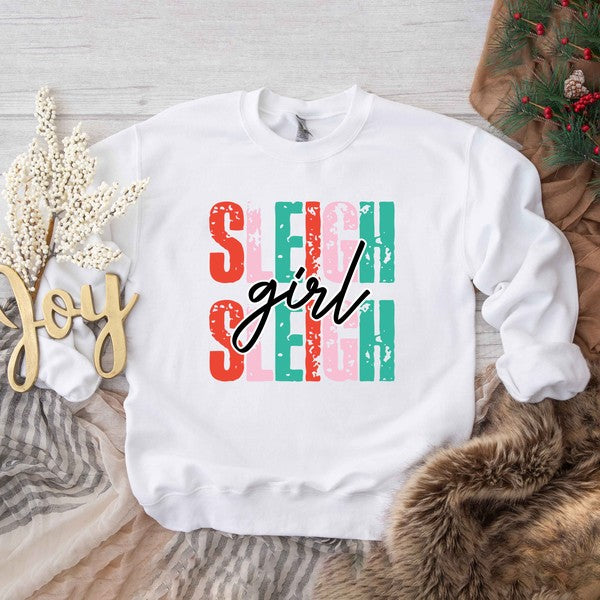 Sleigh Girl Graphic Sweatshirt