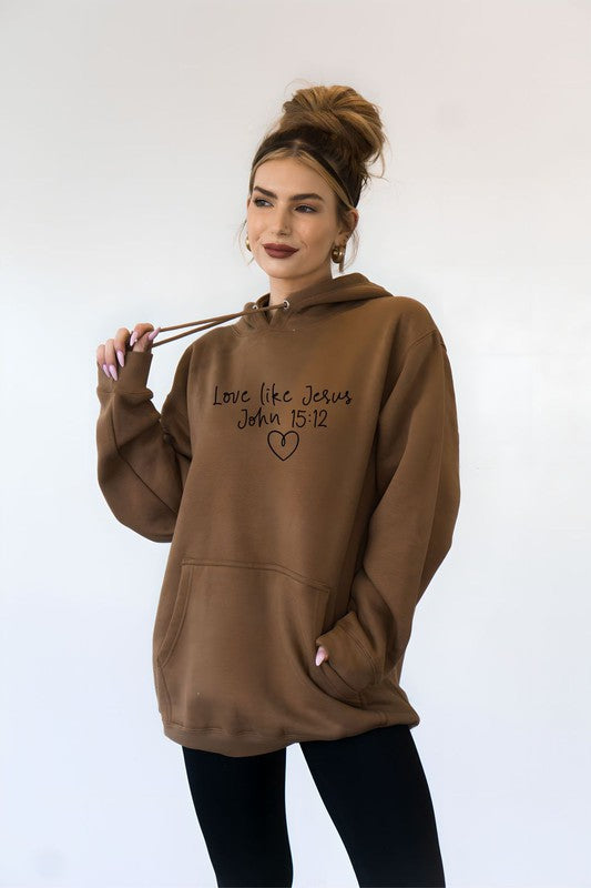 Love Like Jesus... Dear Person Behind Me Hoodie