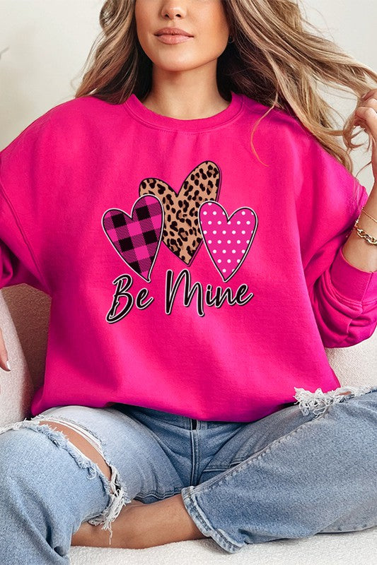 Valentine's Day Be Mine Hearts Sweatshirt